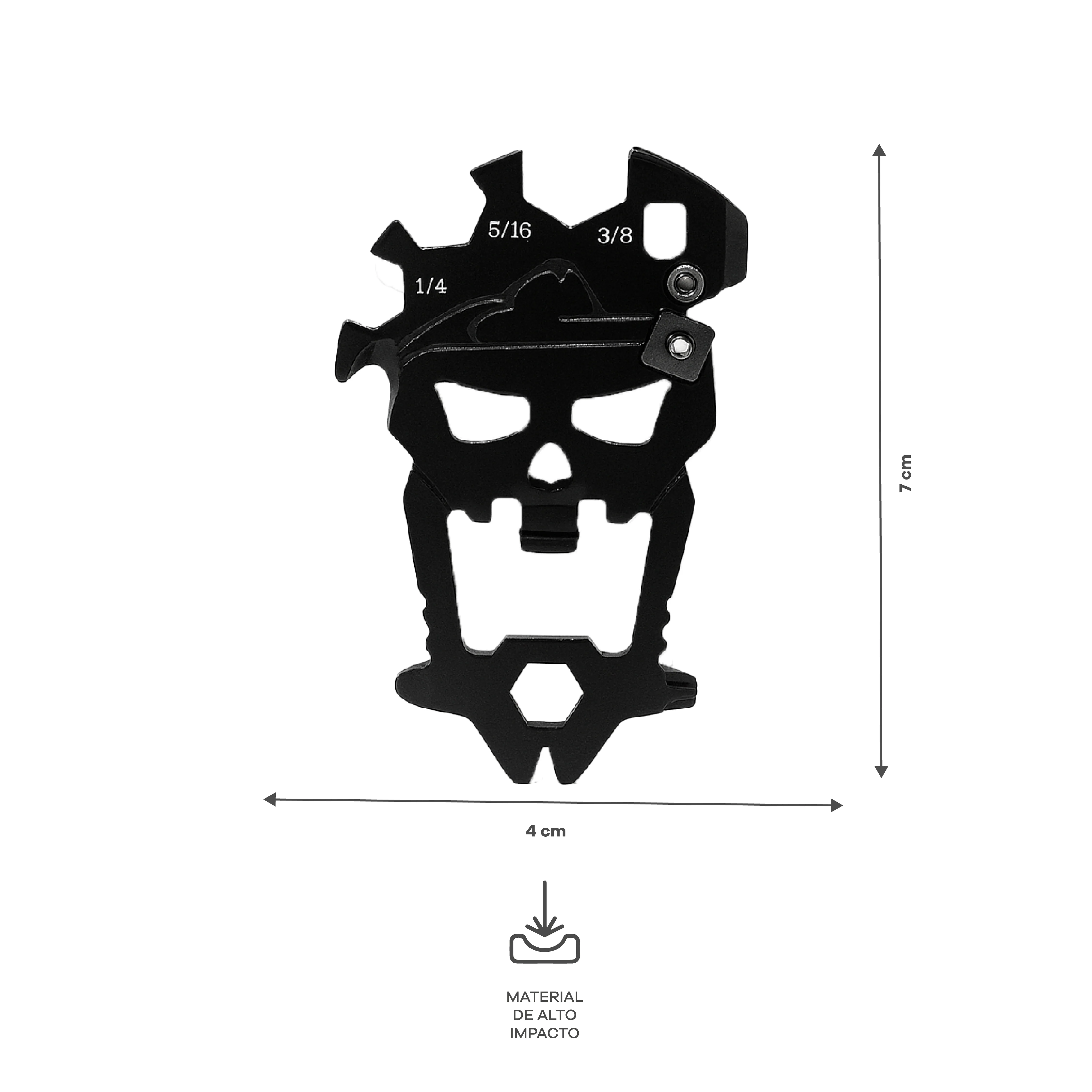 Abrebotellas Multi-herramienta - Calavera - Image 3