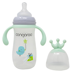 Biberón Anti cólicos Color Verde - 300 ml - Image 2