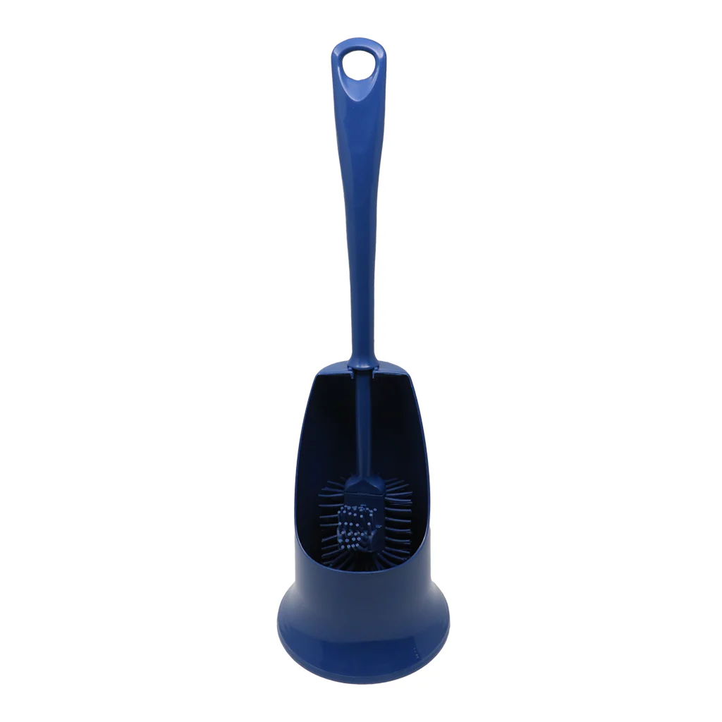 Cepillo de Baño con Cerdas de Silicón  -  Azul Marino