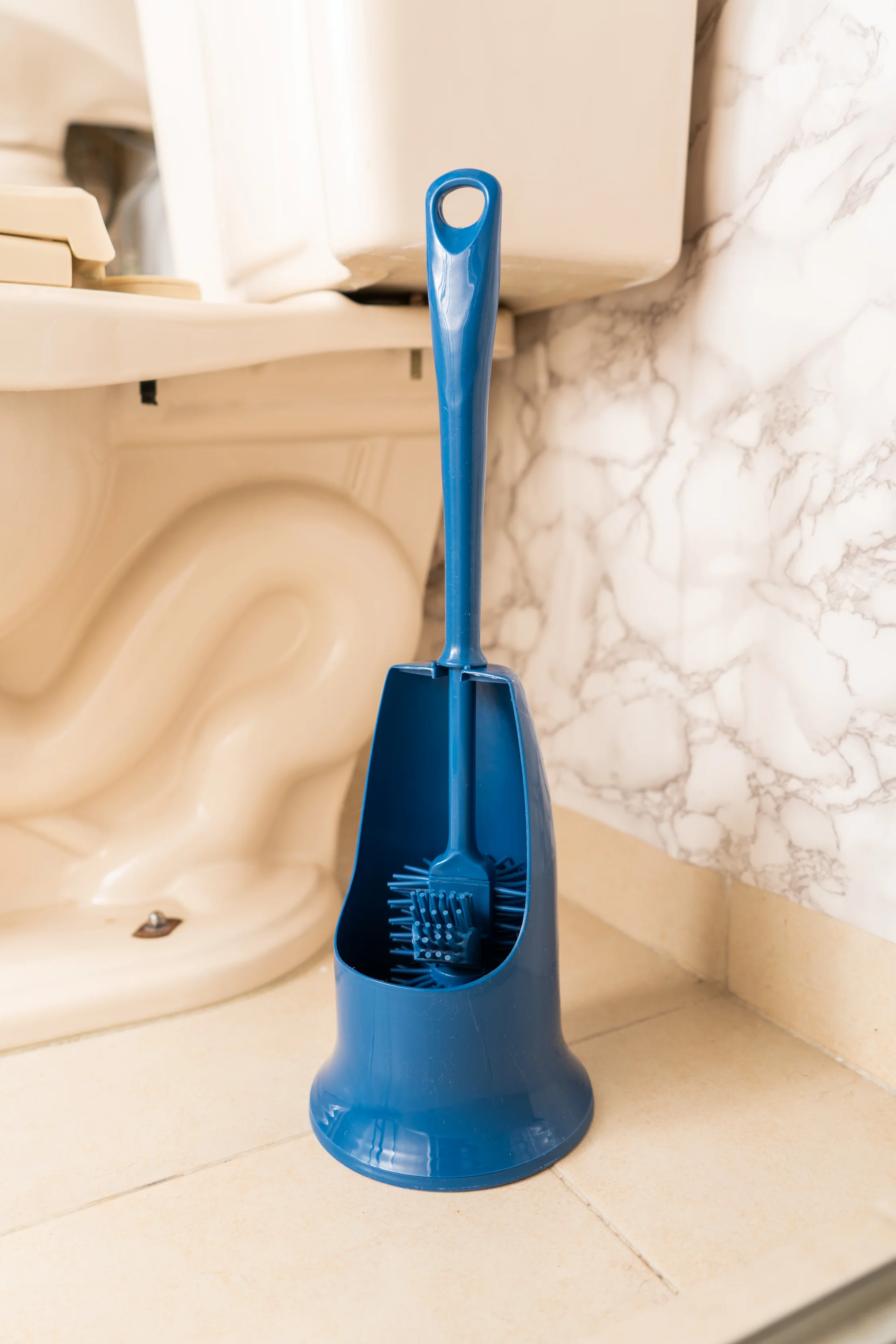 Cepillo de Baño con Cerdas de Silicón  -  Azul Marino - Image 5