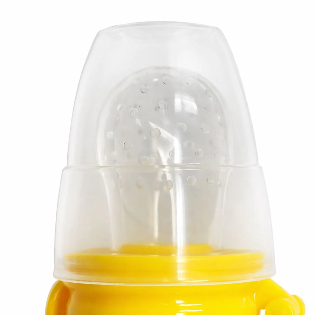 Chupón Mordedera de Frutas para Bebé – Color Amarillo Naranja - Image 3