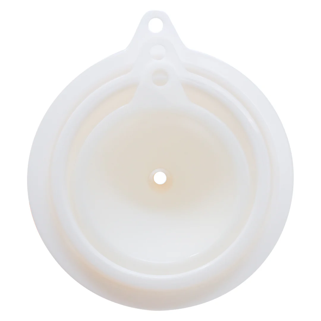 Embudo - Set de 3 Piezas de Plástico Blanco - Image 3