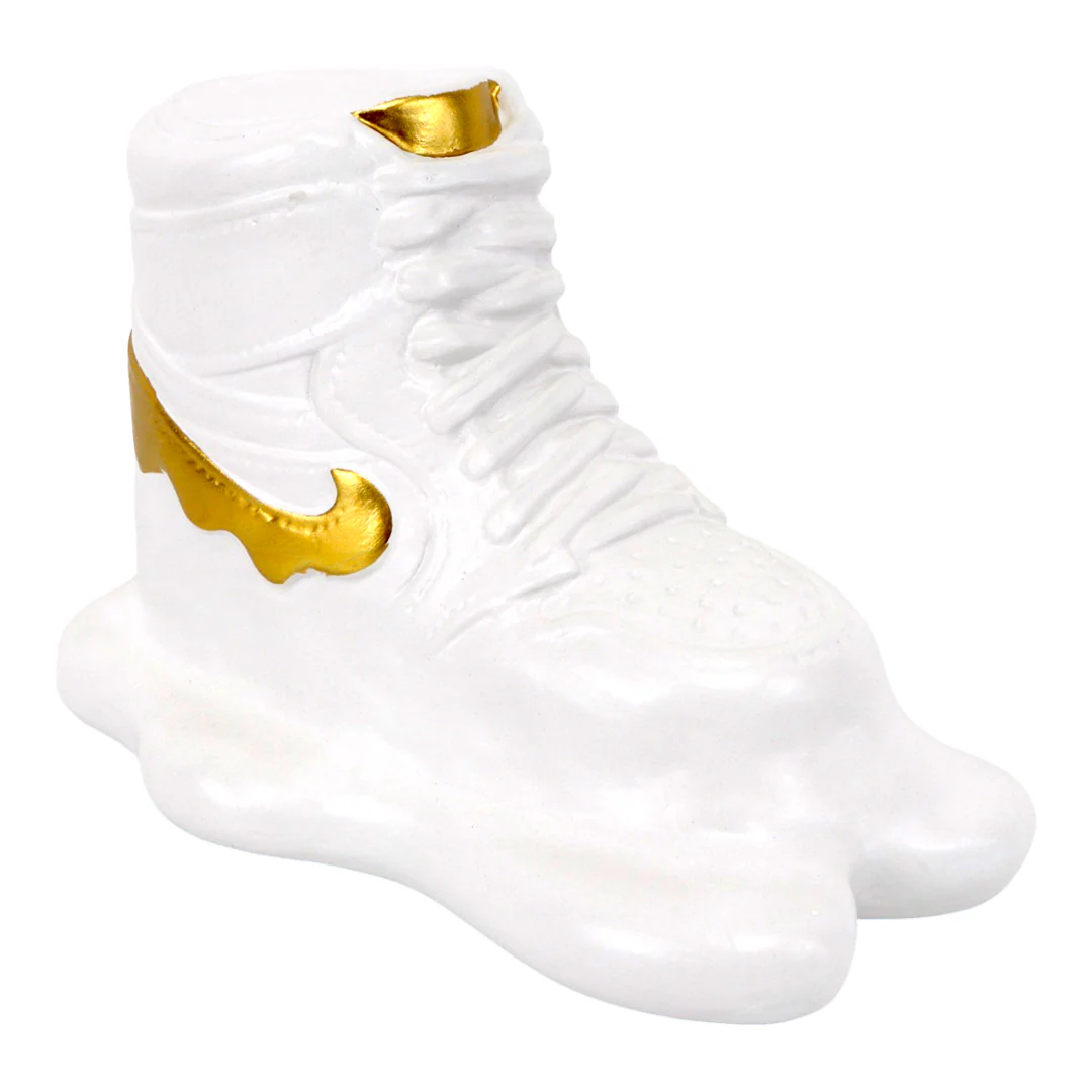 Figura Decorativa Diseño de Tenis Blanco