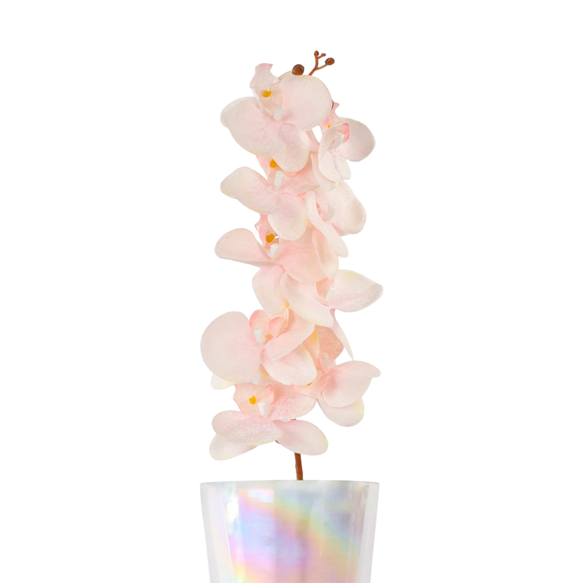 1 Vara de Flor Orquídea Color Melón