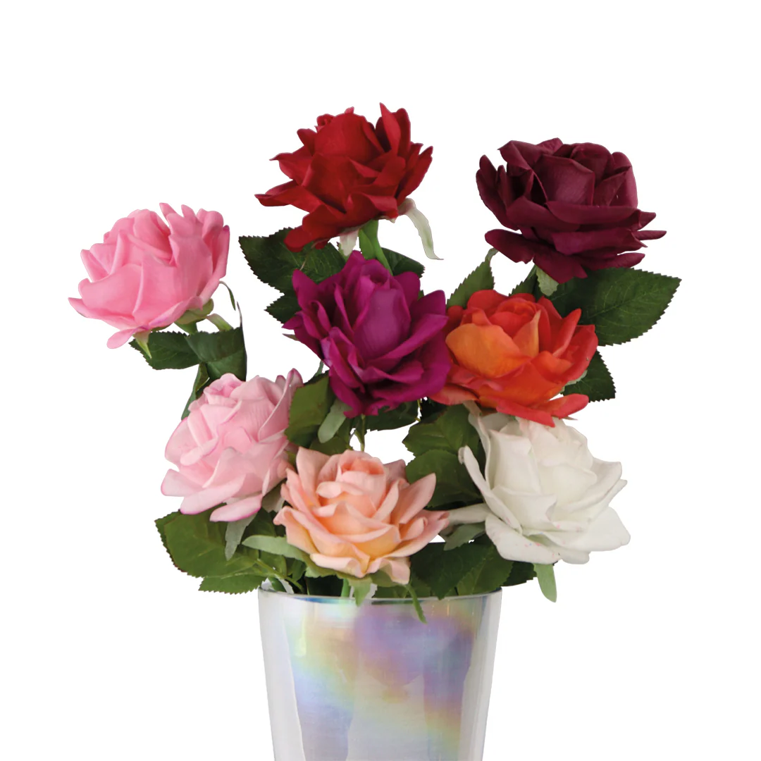 1 Vara de Flor Rosa  Color Anaranjado - Image 2