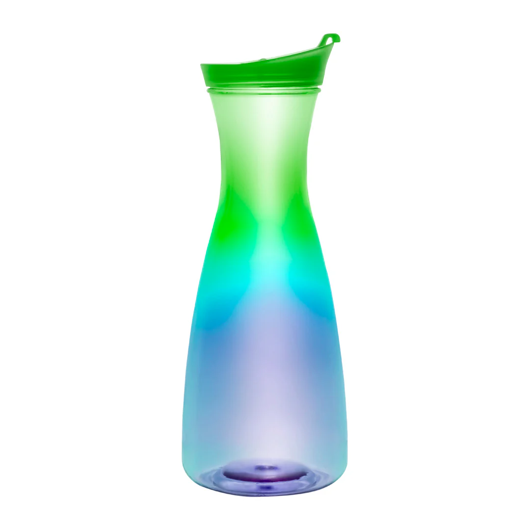 Jarra Bicolor Turquesa/Verde Limón 1000 ml