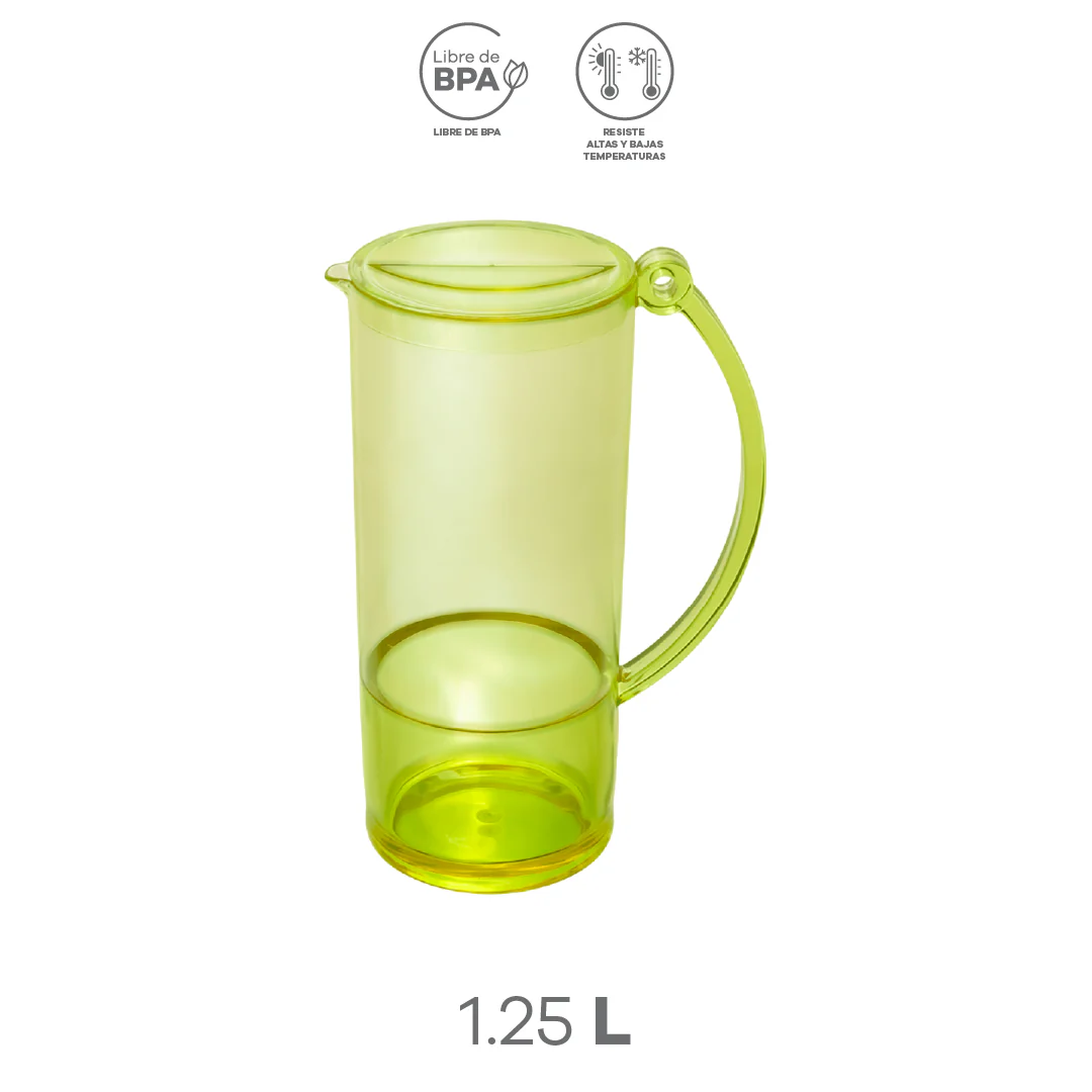 Jarra de Plástico Verde 1.25 L - Image 2