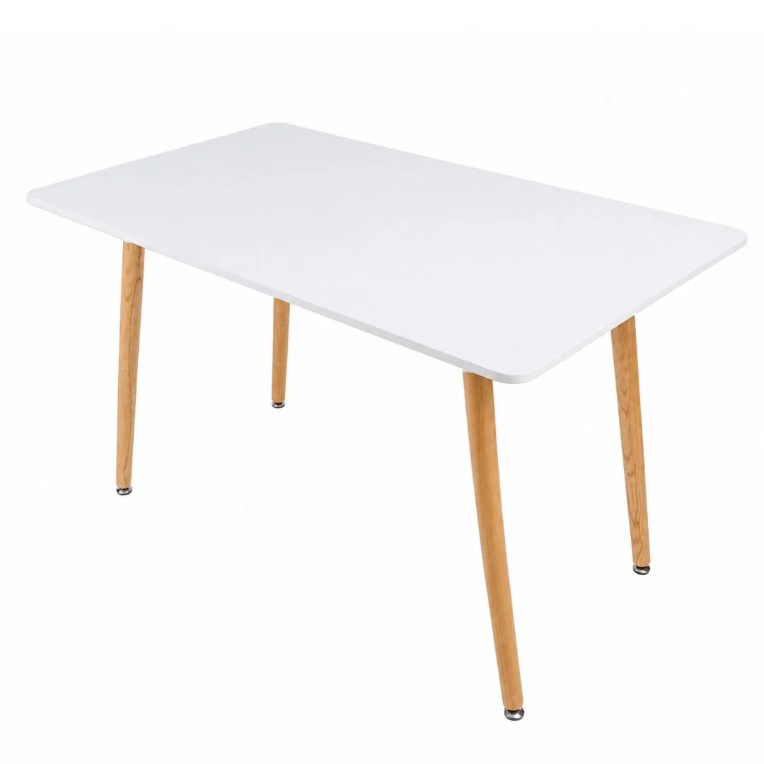 Mesa de Escritorio de MDF Blanca - 120 cm