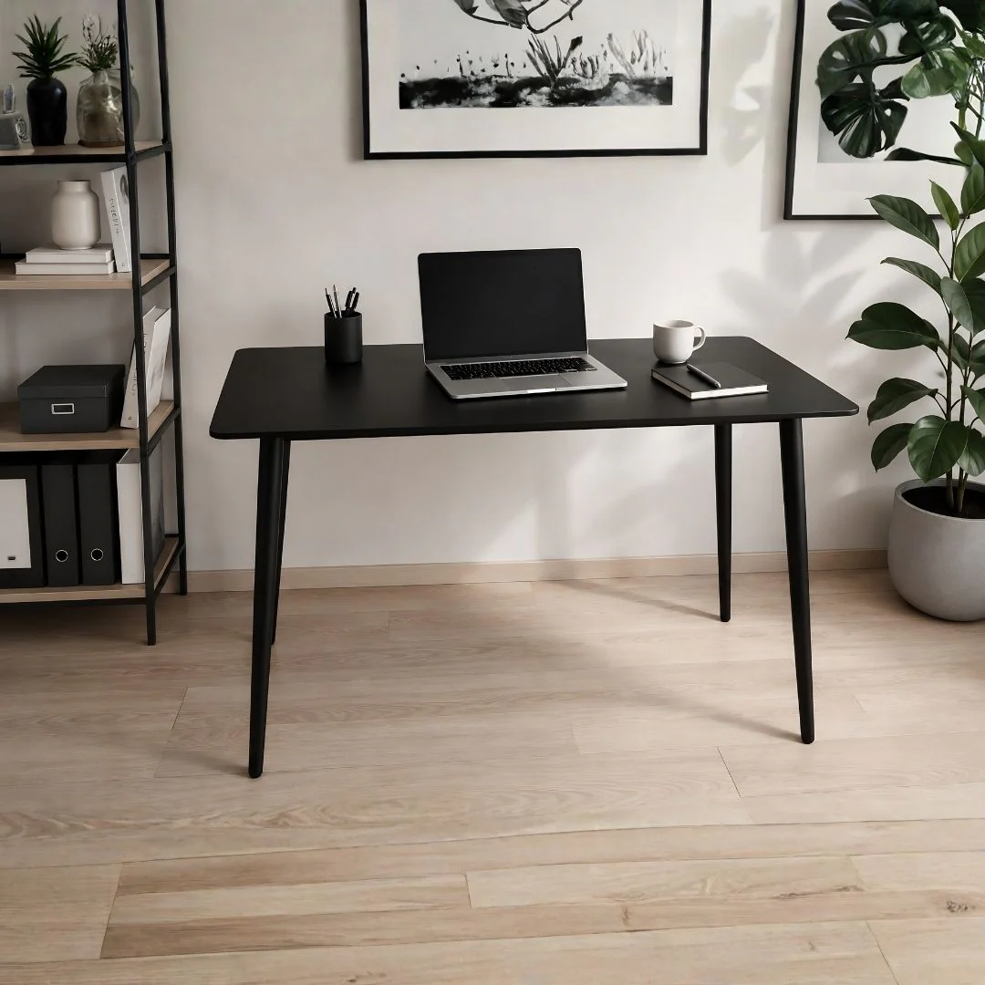 Mesa de Escritorio Negro - 120 cm - Image 2