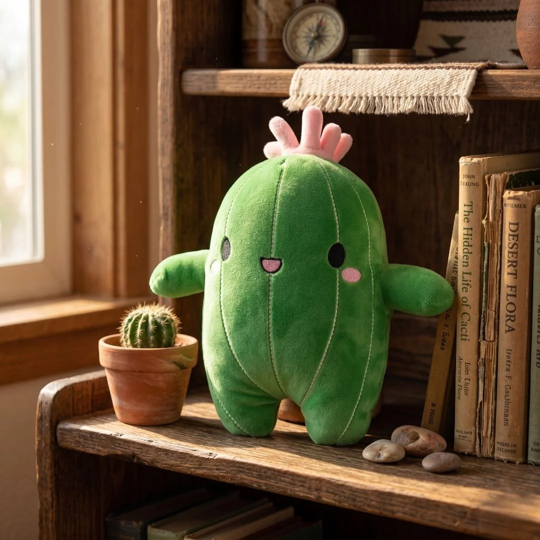 Muñeco de Peluche -  Cactus con Carita Feliz - Image 2