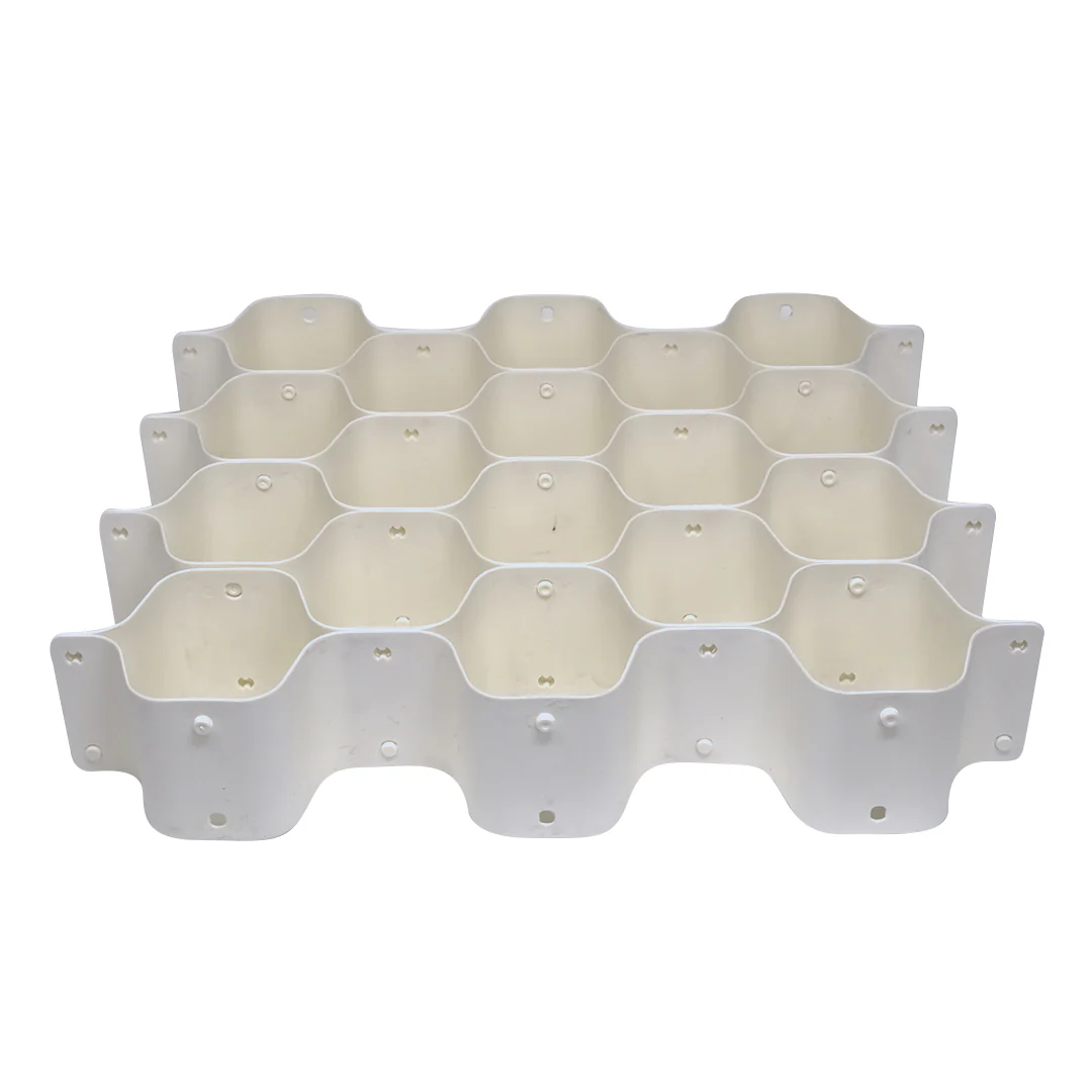 Organizador Plegable de Pared Multiusos Tipo Panal - Blanco - Image 2