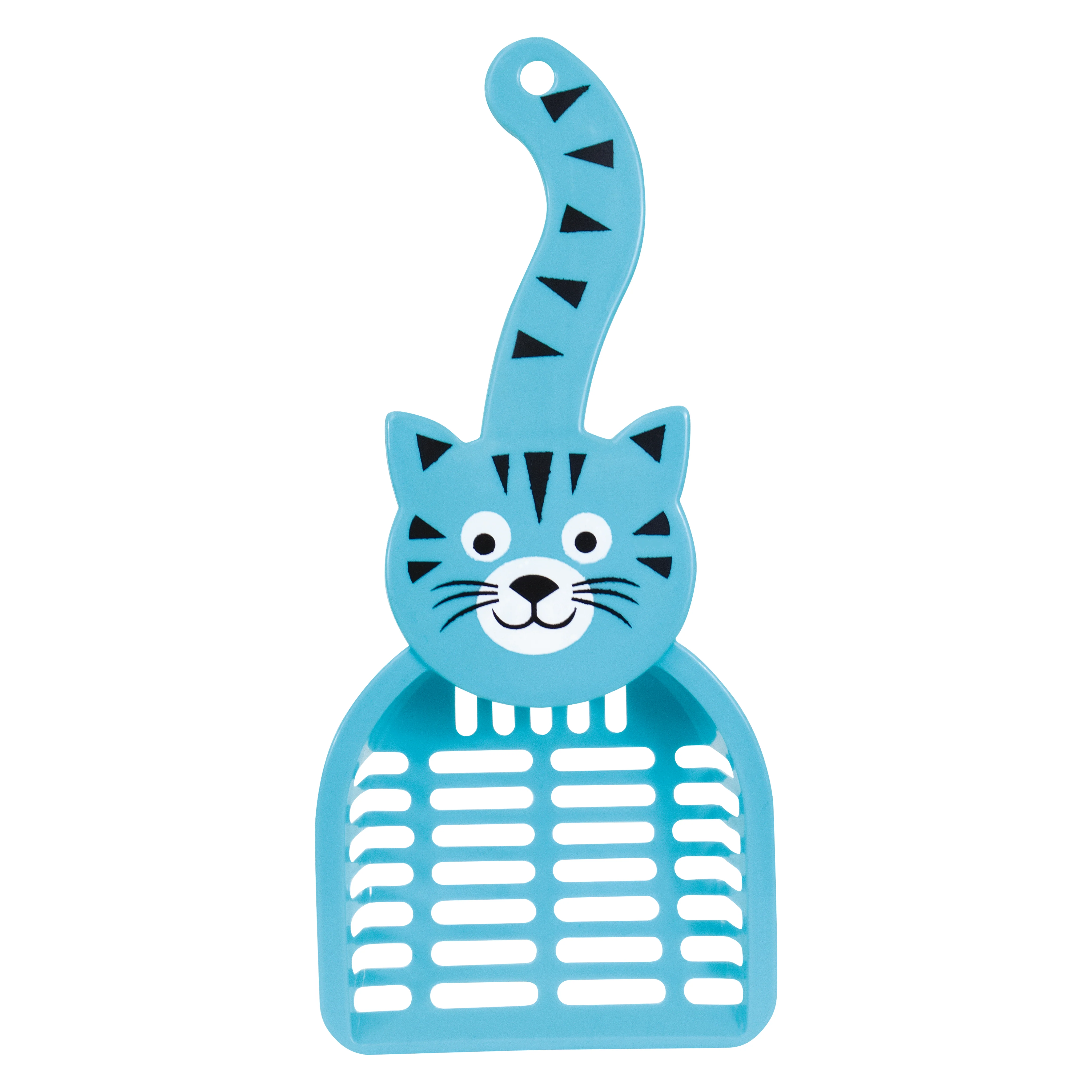 Pala para Arena Gato - Azul con Diseño de Gatito