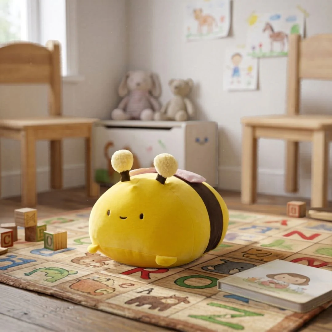 Muñeco Suave de Peluche - Abeja Bolita - Image 2