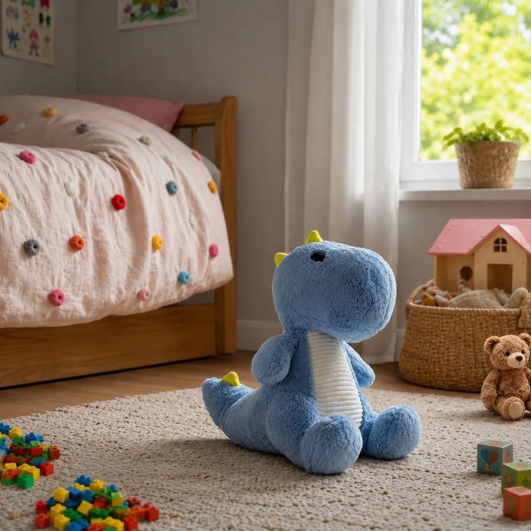 Muñeco de Peluche - Dinosaurio Azul - Image 2