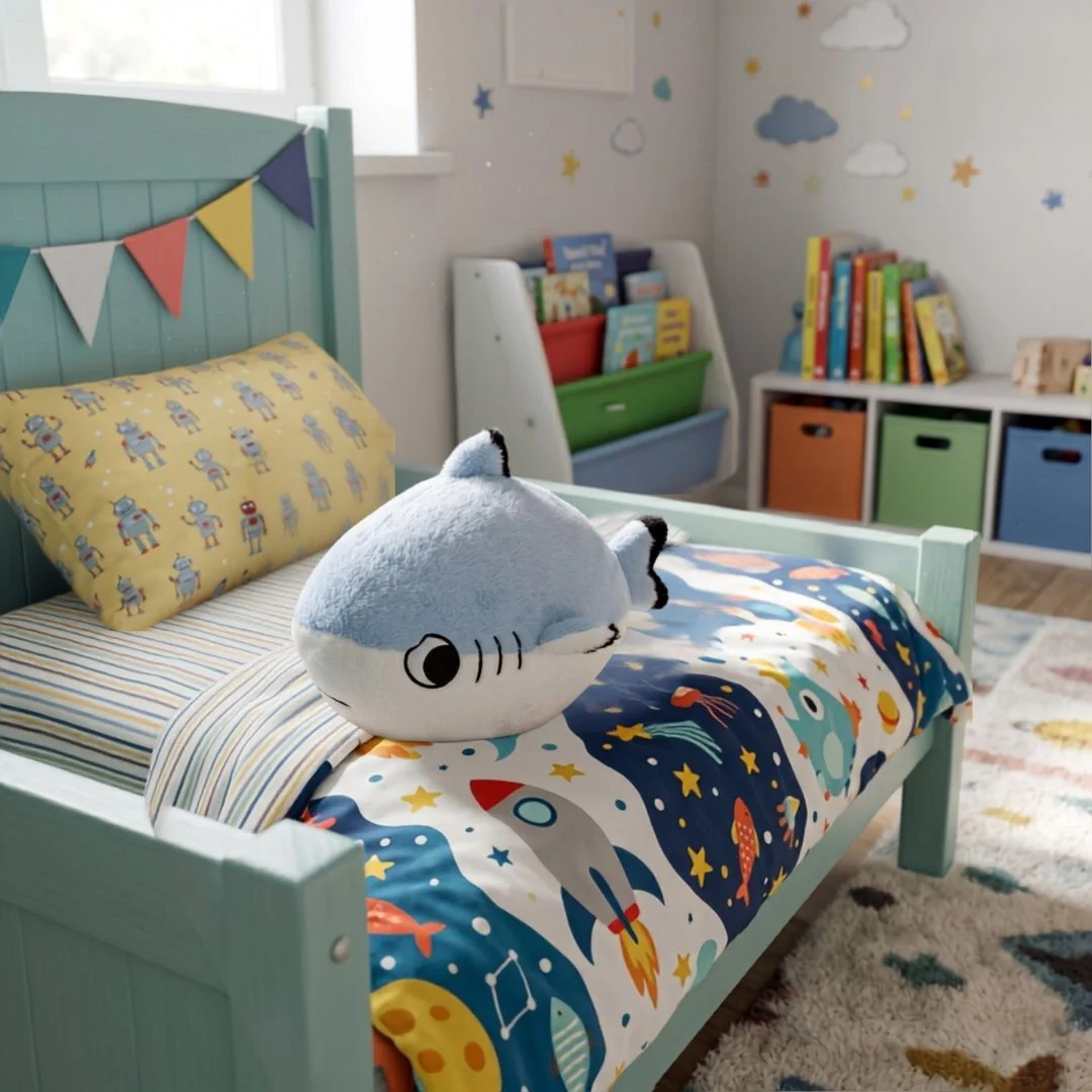 Muñeco de Peluche - Tiburón Azul - Image 4