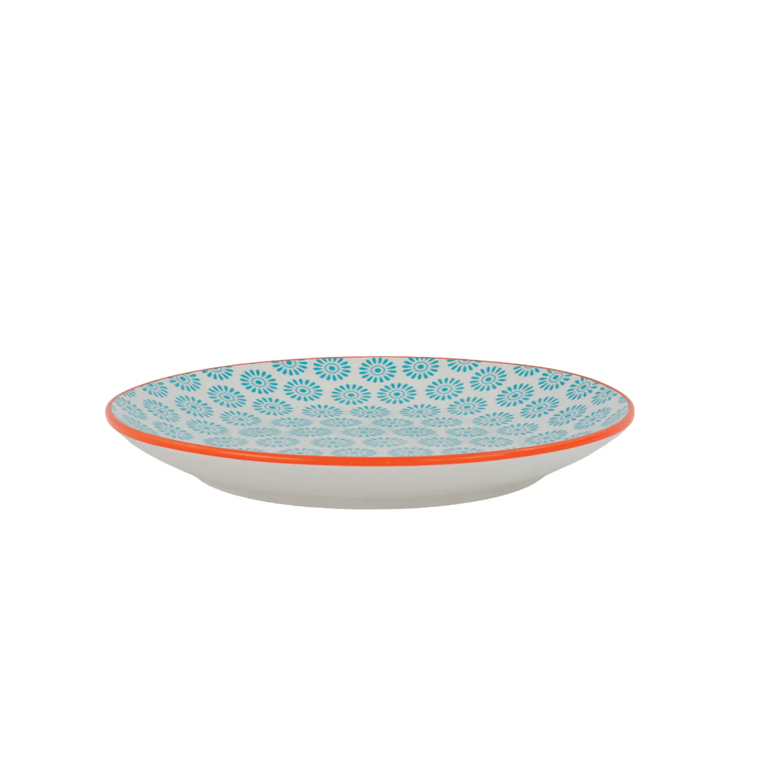 Plato de Comida Mándala Verde - 19 cm - Image 2