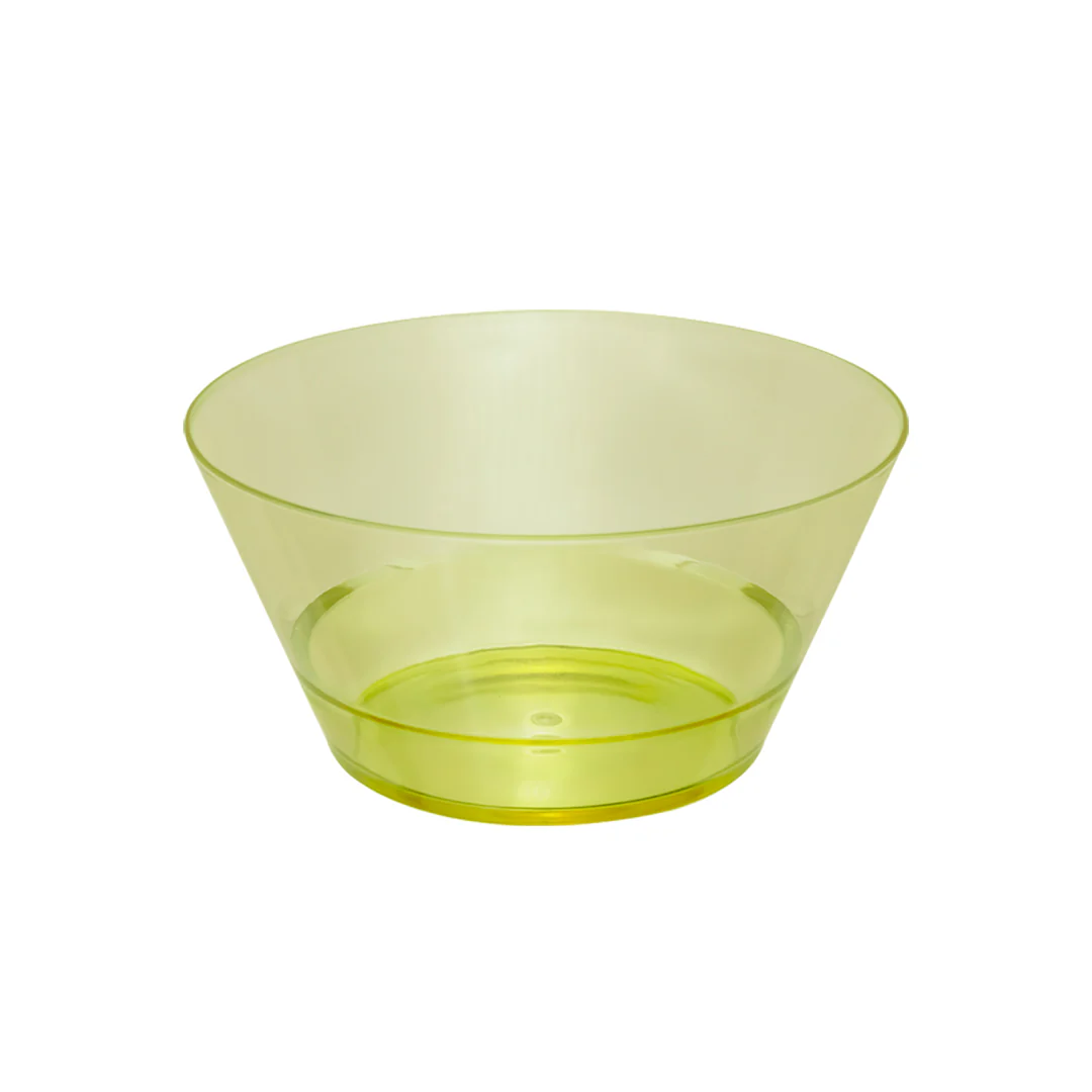 Plato Hondo Transparente Amarillo - 15 cm - Image 3