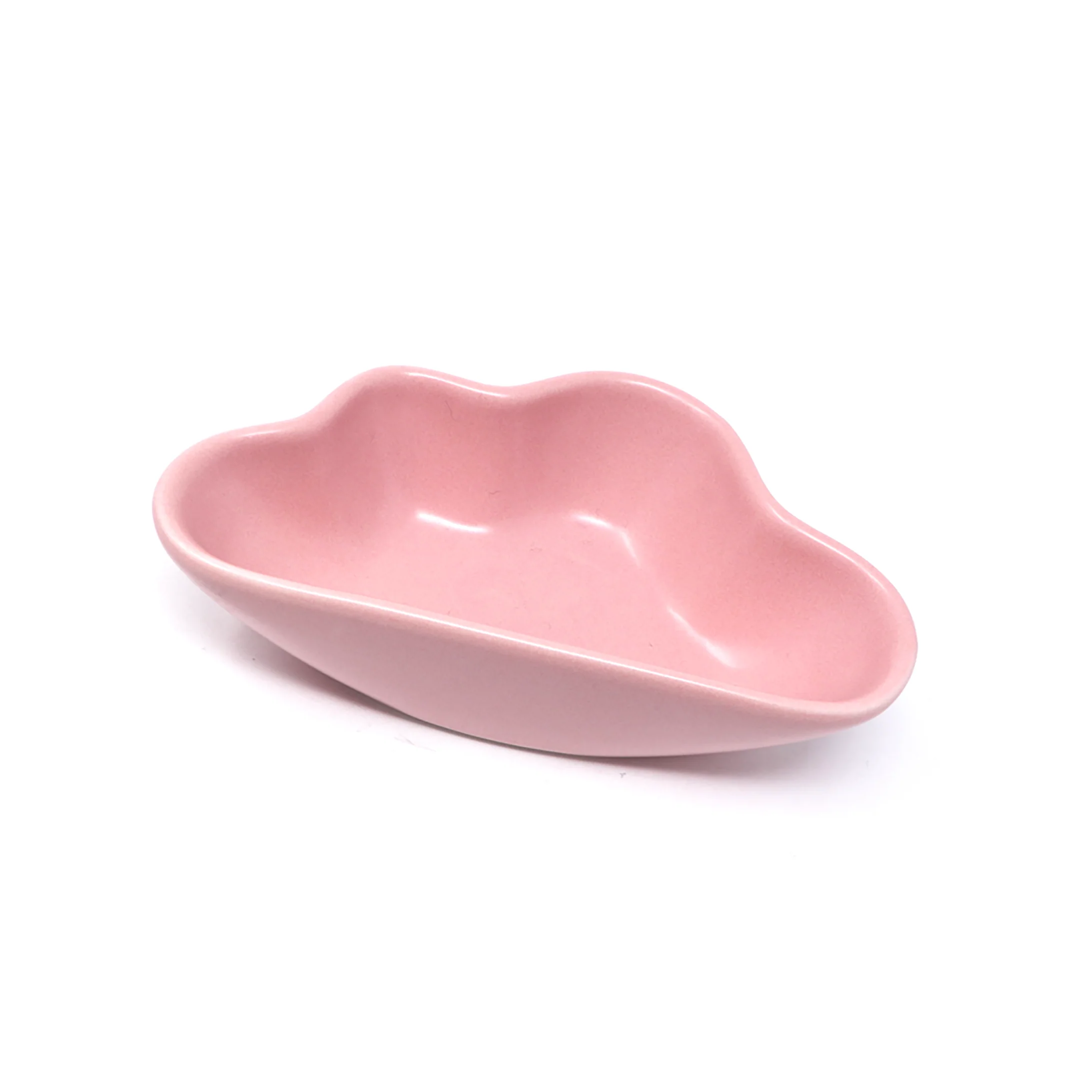 Plato Cerámica Nube Grande – Rosa