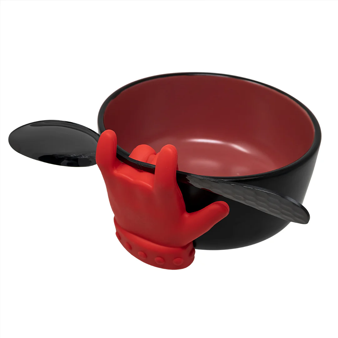 Portacucharas de Silicona Mano Rockera - Image 4