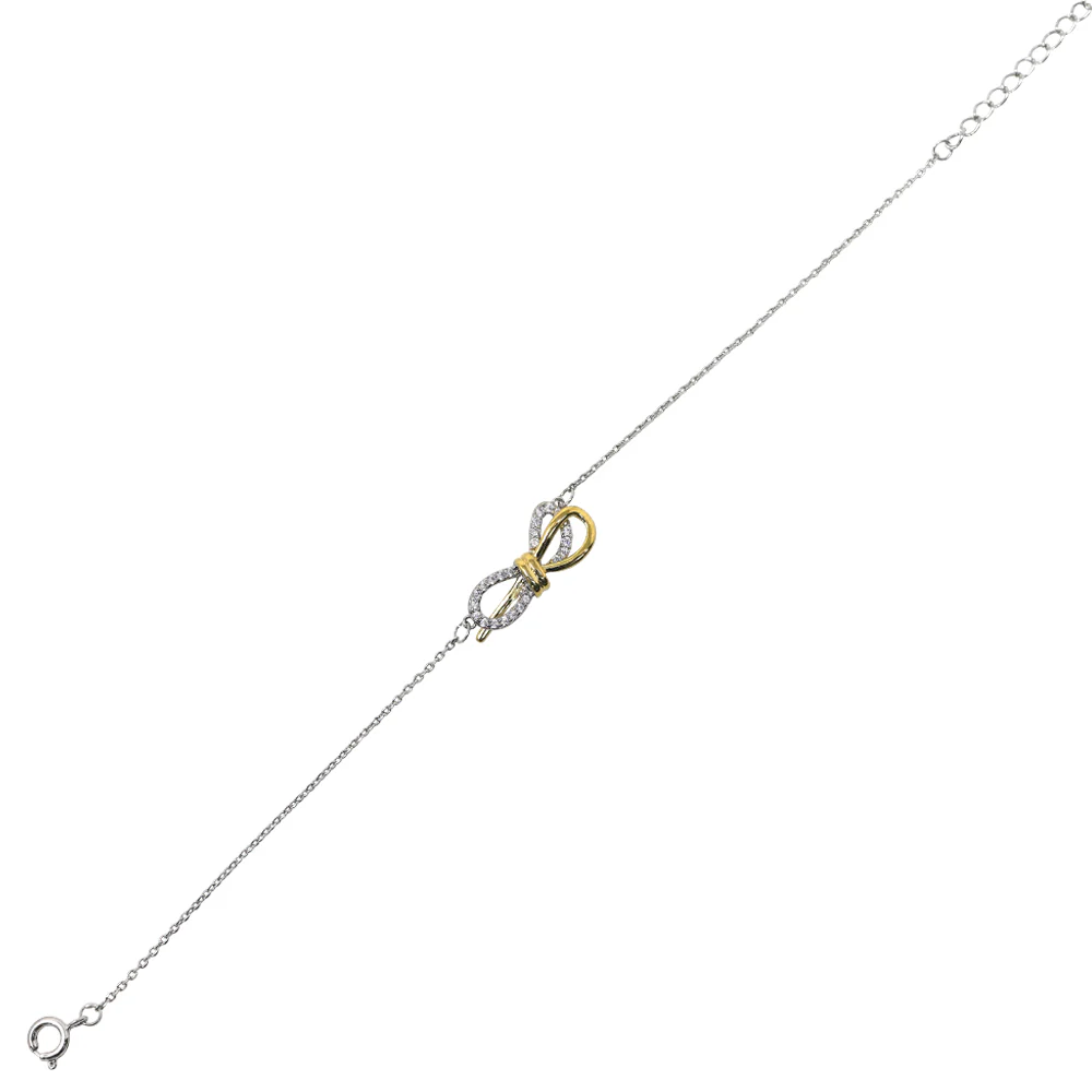 Pulsera con Dije Doble Trenzado con Piedras – Diseño Elegante y Artesanal - Image 2