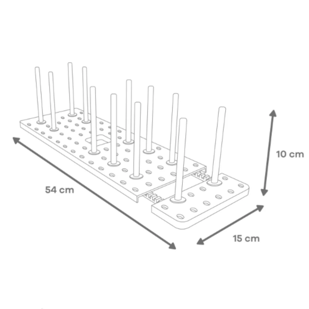 Rack Organizador Universal para Bowls y Tapas - Expandible - Image 3