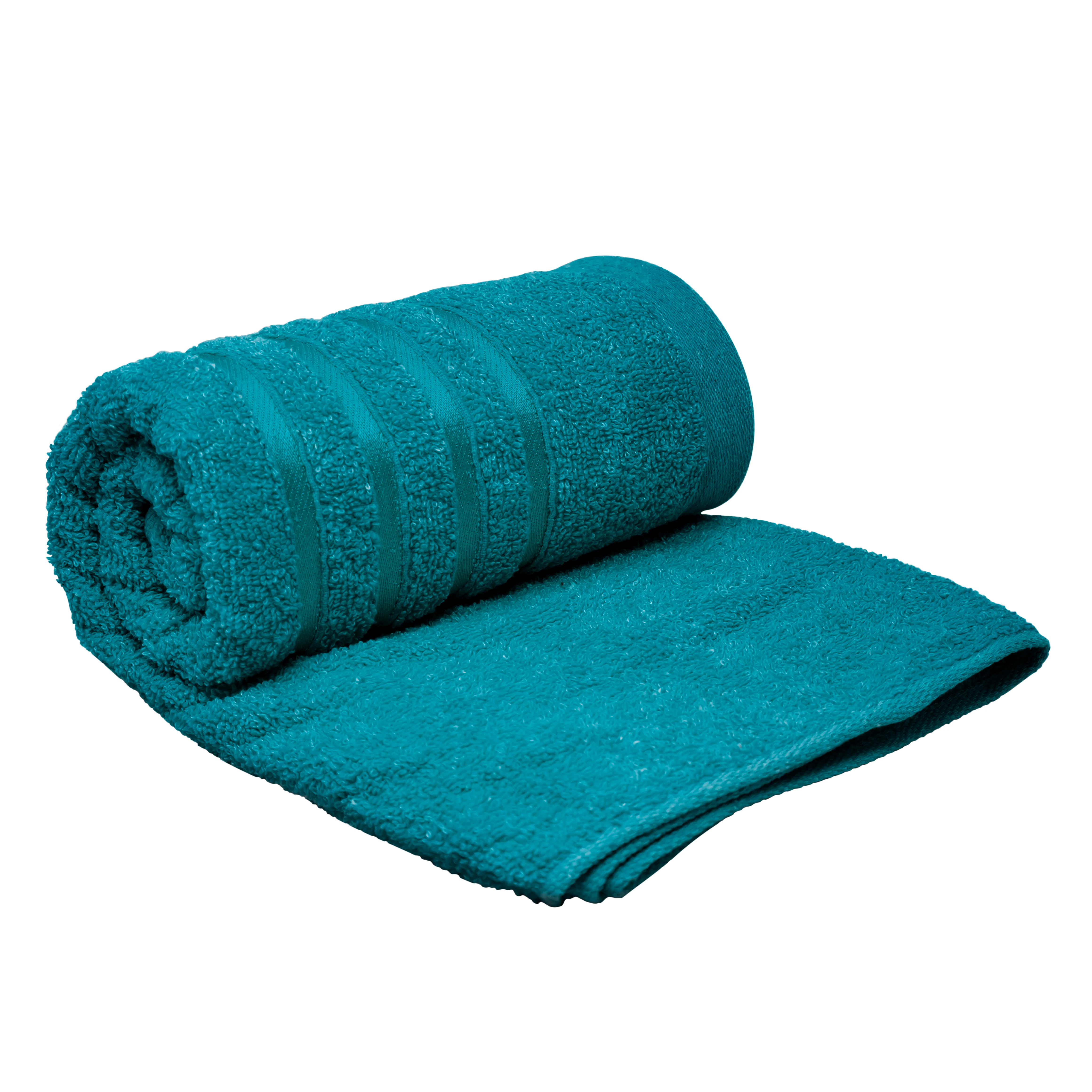 Set de 3 Toallas de Baño Grande 70x140 cm - Color Turquesa - Image 4