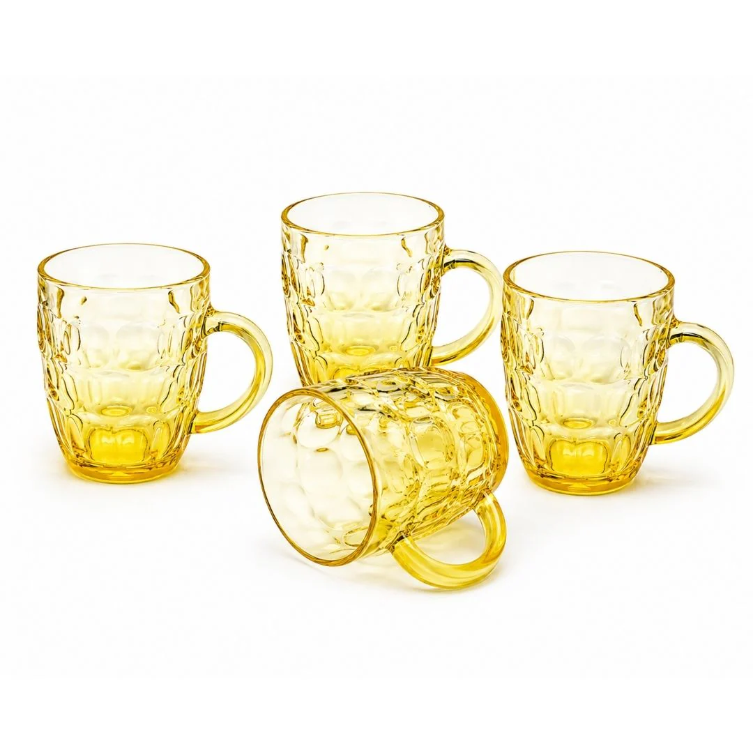 Set De 4 Tarros De Vidrio Transparente Con Asa 500 ml - Image 5