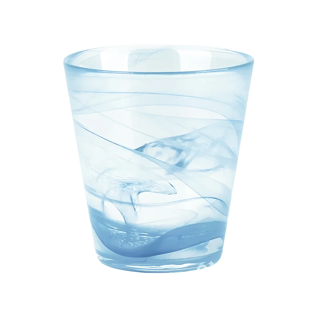 Set de 4 Vasos de Cristal Azul Claro - 300 ml - Image 2