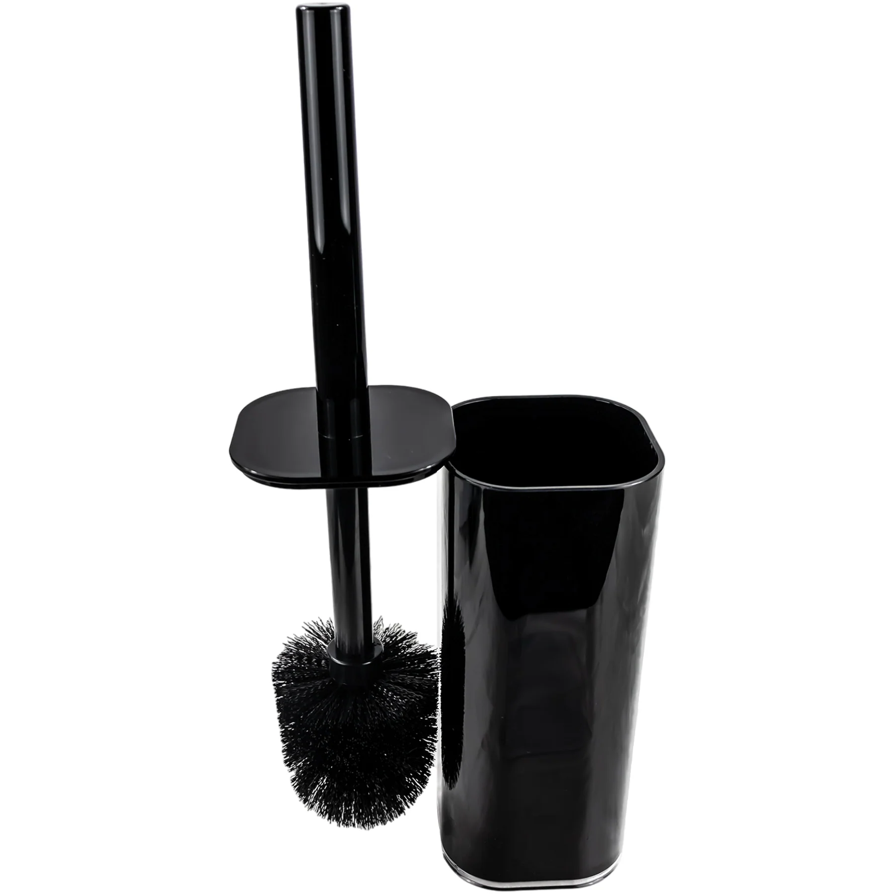 Set de Accesorios para Baño Negro/Transparente Acrílico -  5 Piezas - Image 13
