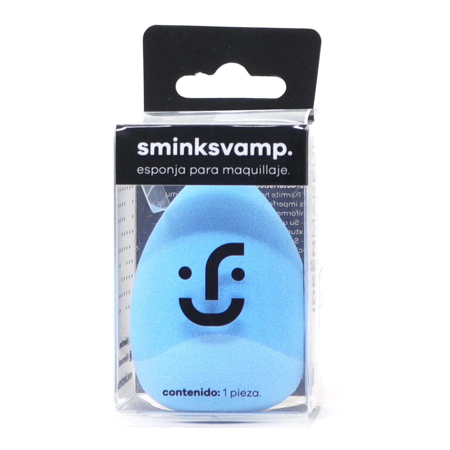 Sminksvamp. Esponja para Maquillaje - Azul Claro - Image 2
