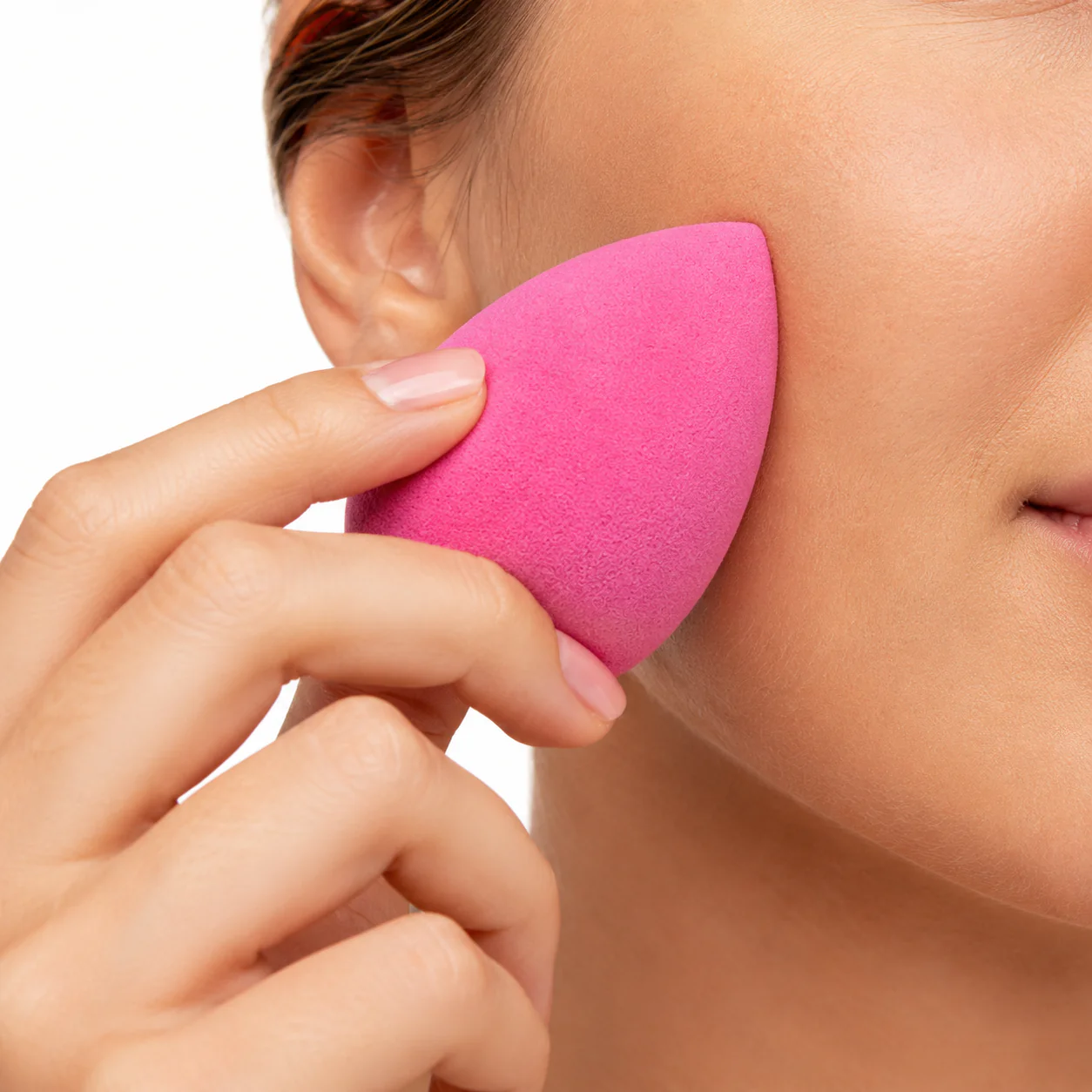 Esponja para Maquillaje Rosa - Aplicador Facial - Image 5