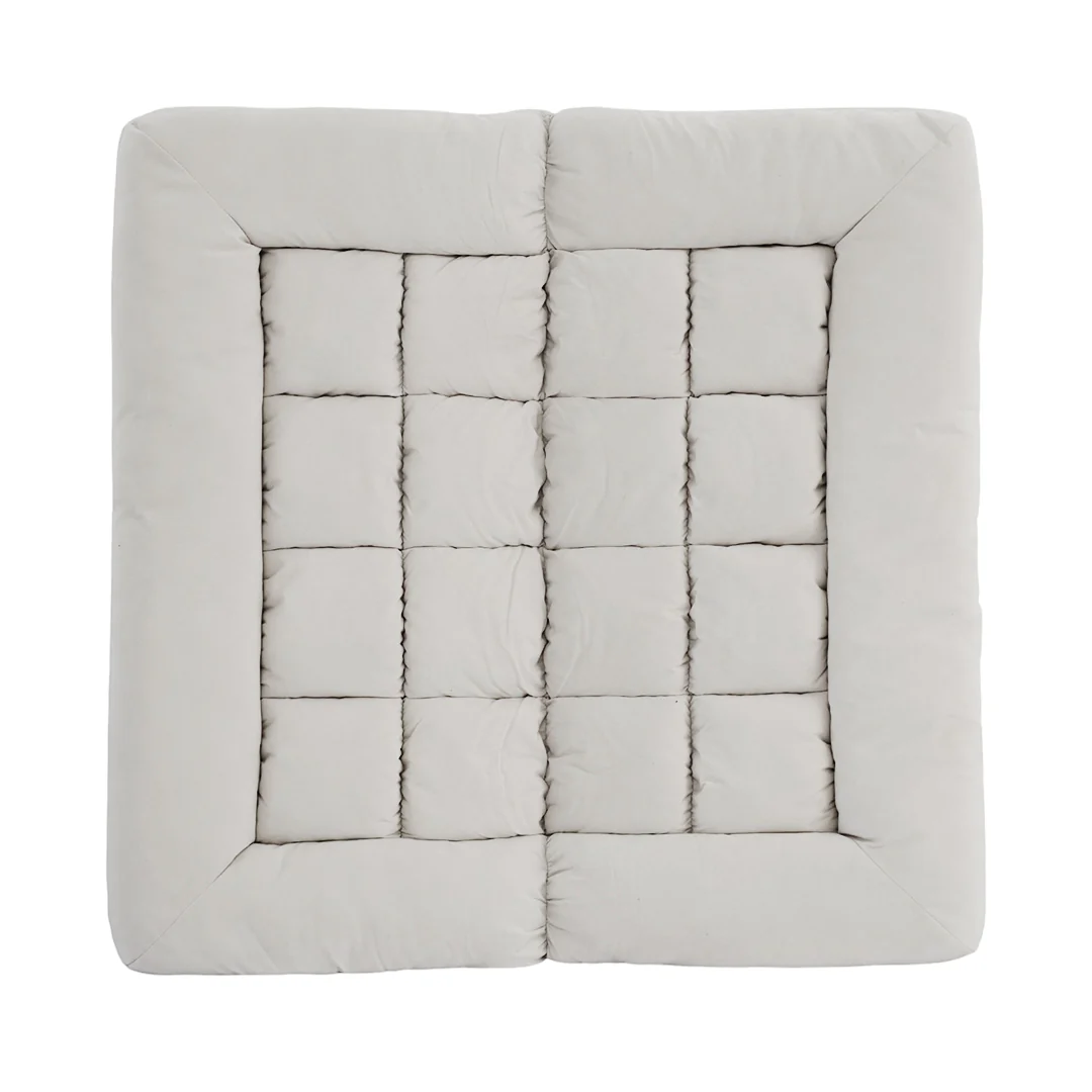 Sofá Cama Beige Compacto - Image 2