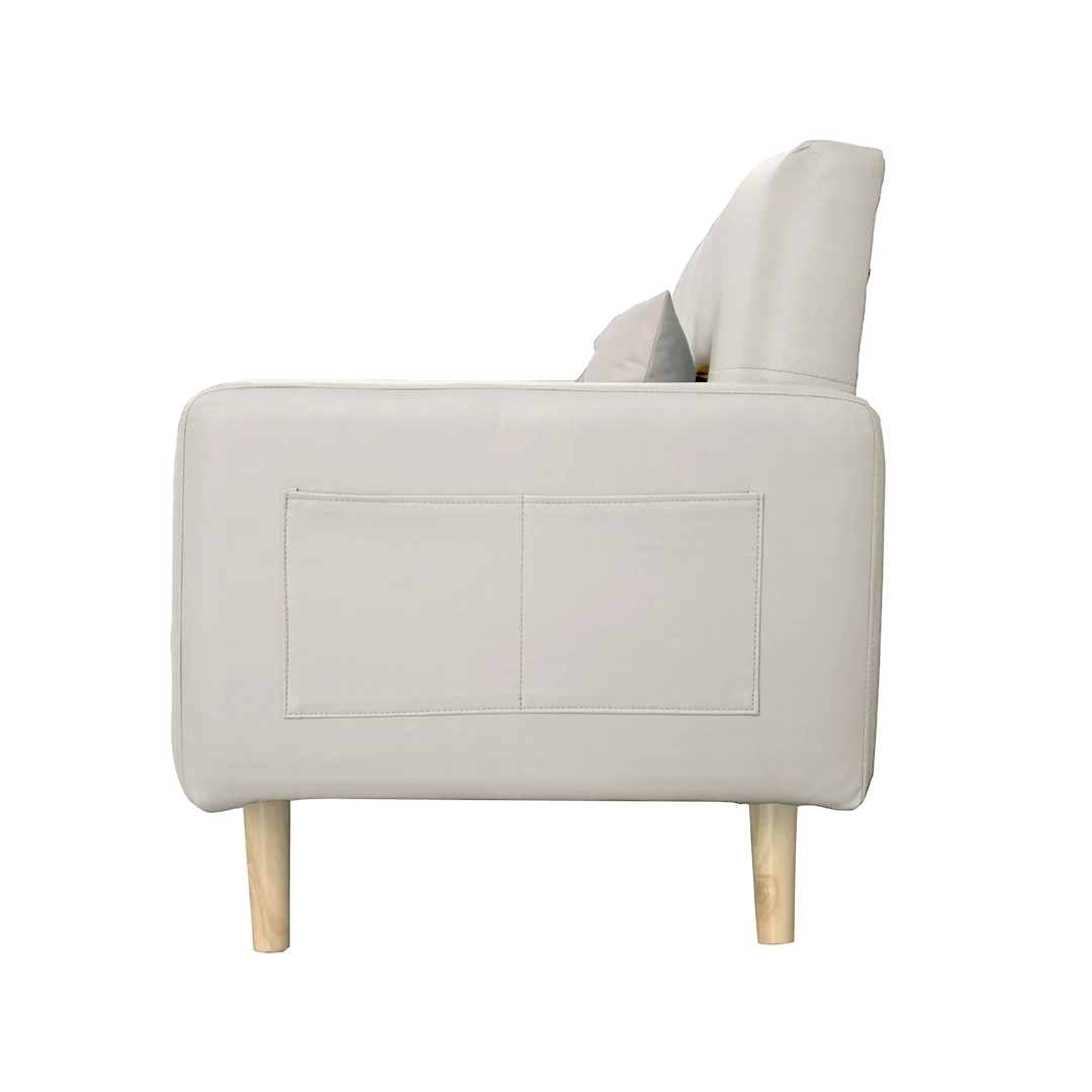 Sofá Cama Grande - Color Beige - Image 3