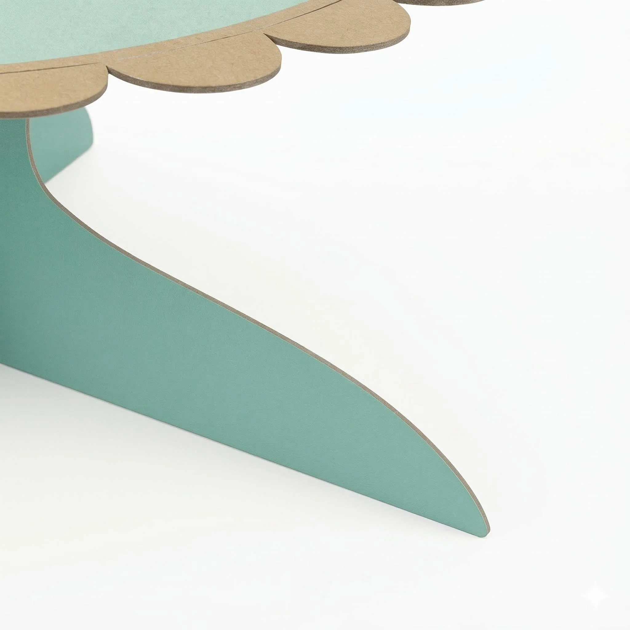 Stand para Cupcakes o Pastel color Verde/ Dorado - 1 Nivel - Image 5
