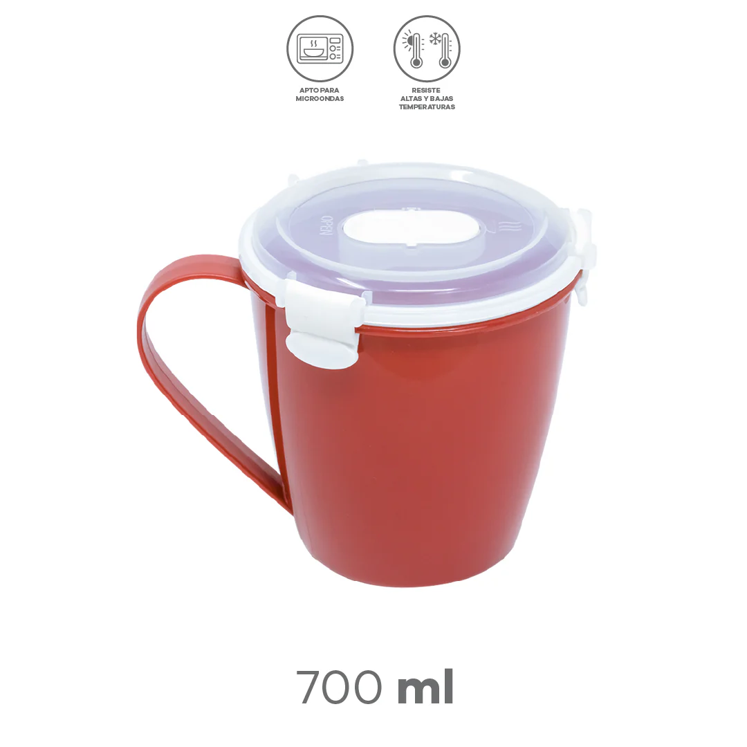 Taza Térmico para Sopas y Alimentos con Tapa (700 ml) - Image 4