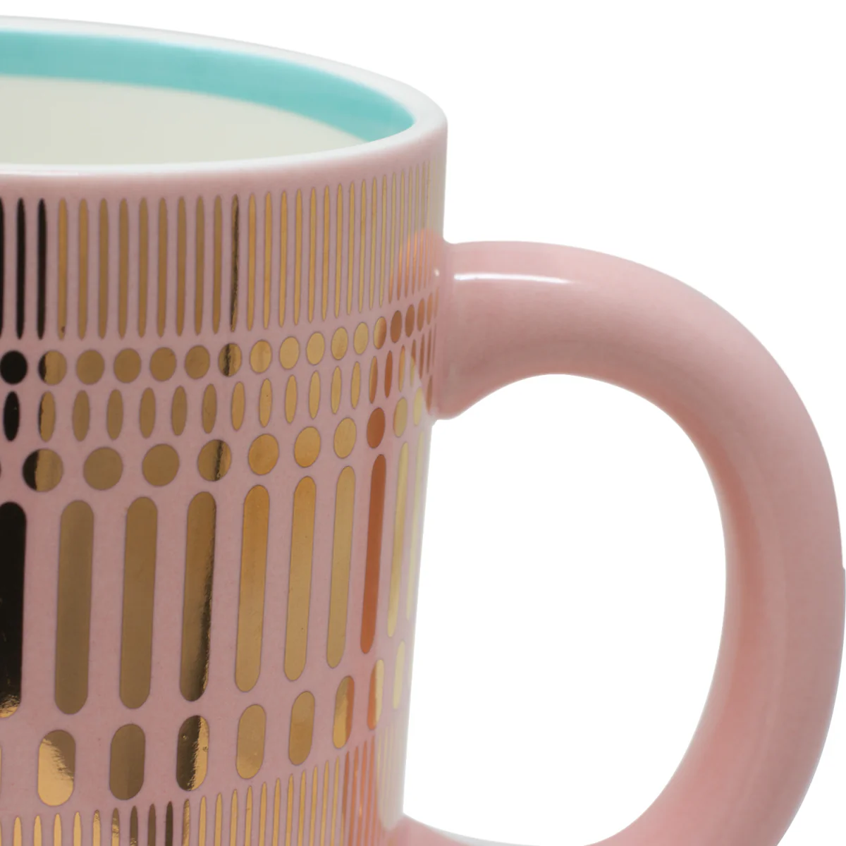 Taza de Cerámica  Rosa/Cromo – 320 ml - Image 2