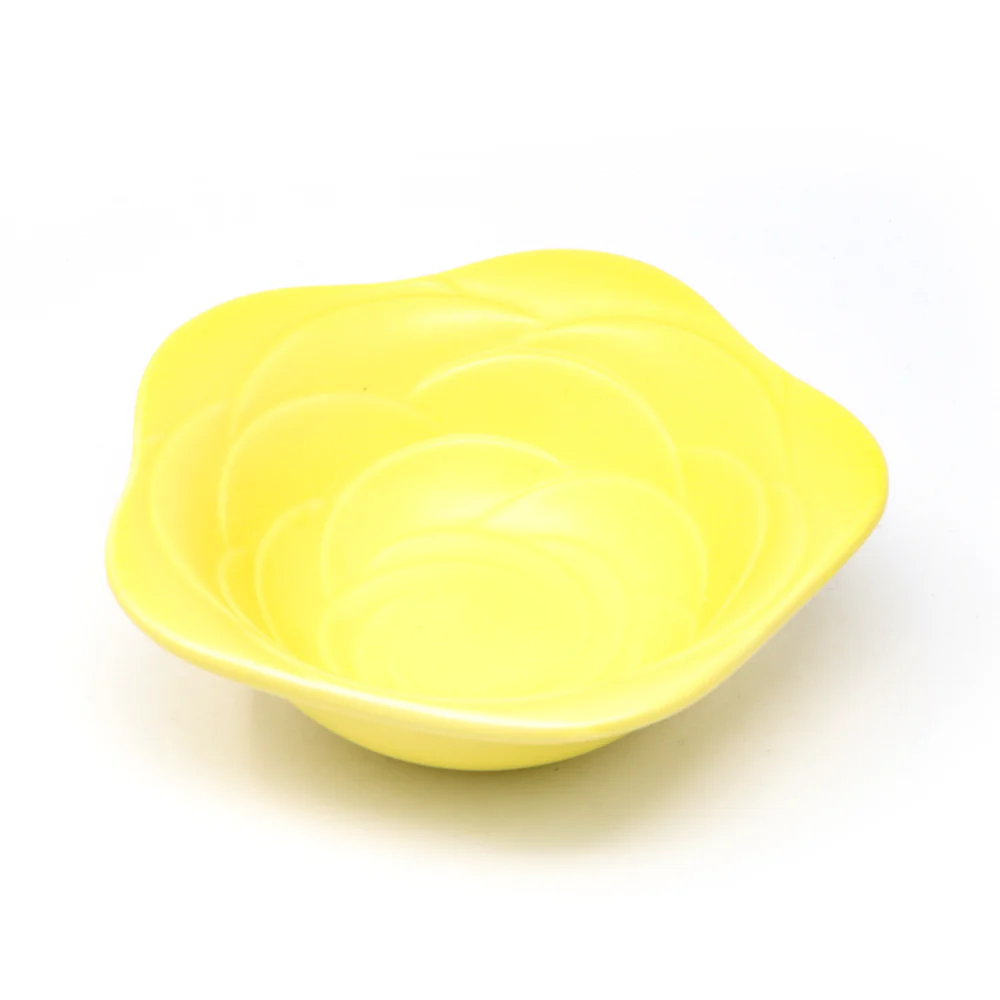 Tazón de Cerámica para Hornear - Pétalo Amarillo