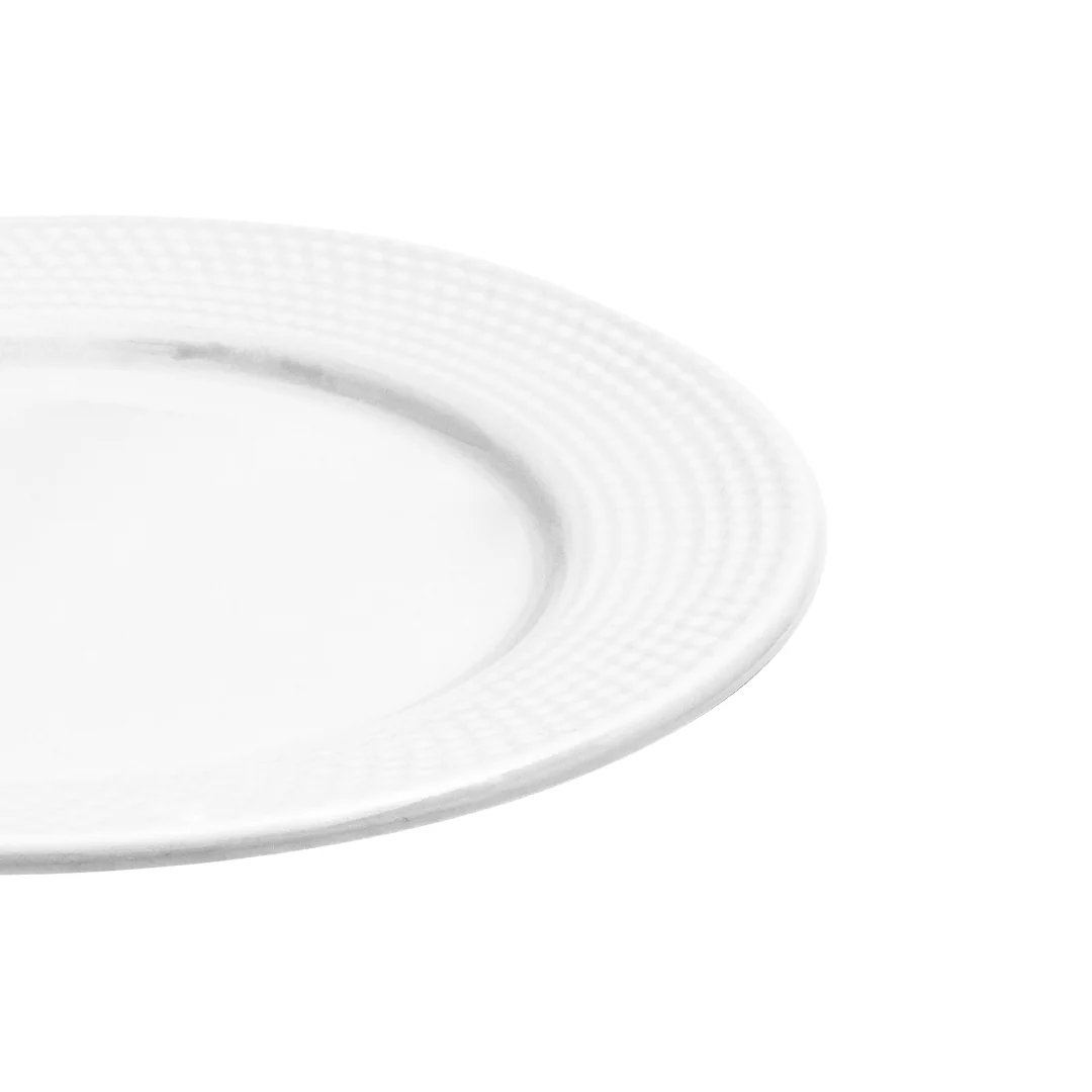 Vajilla Elise para 4 Personas - Cerámica Blanca 16 piezas - Image 6