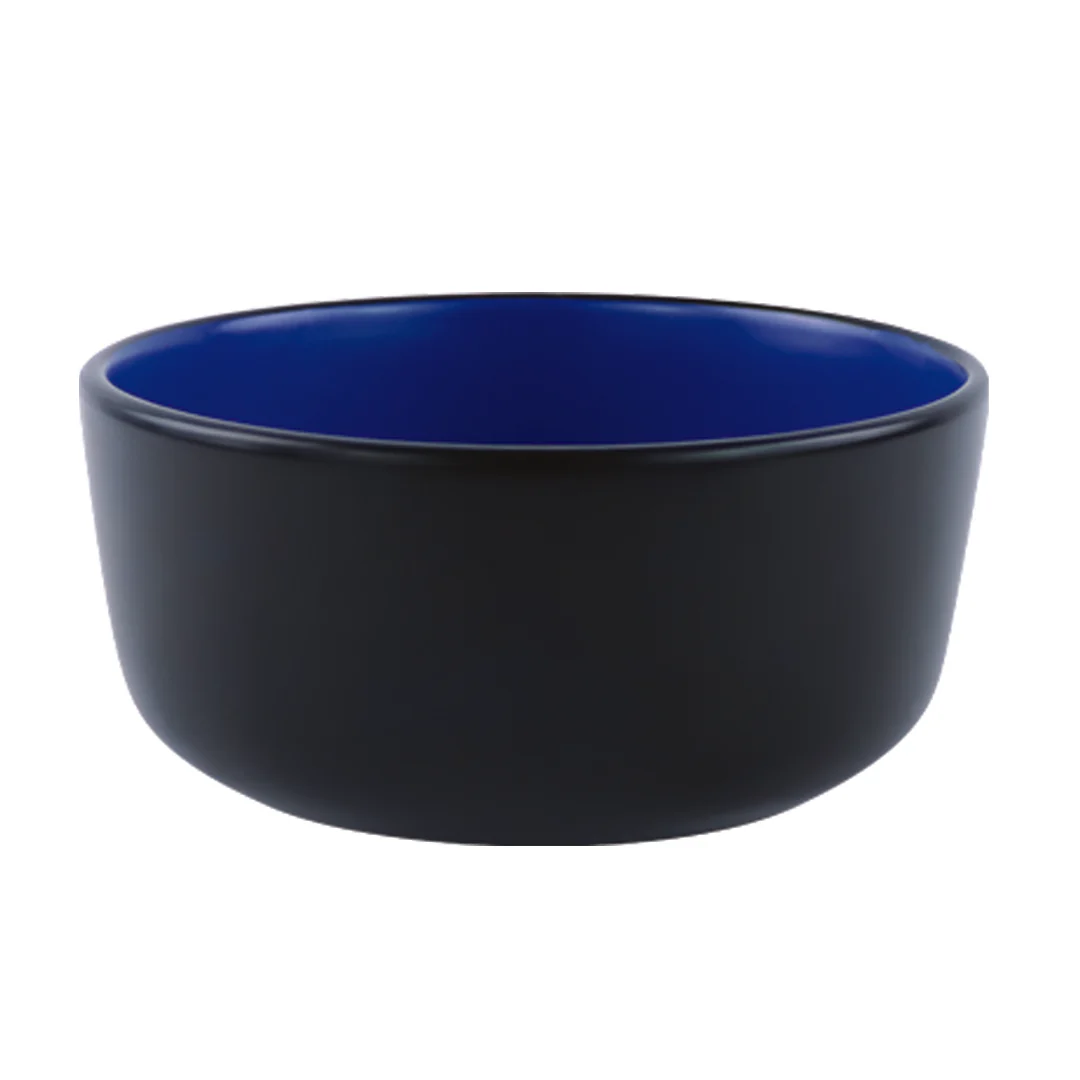 Vajilla NATTBLA para 6 Personas - Cerámica Negra/Azul 24 piezas - Image 4
