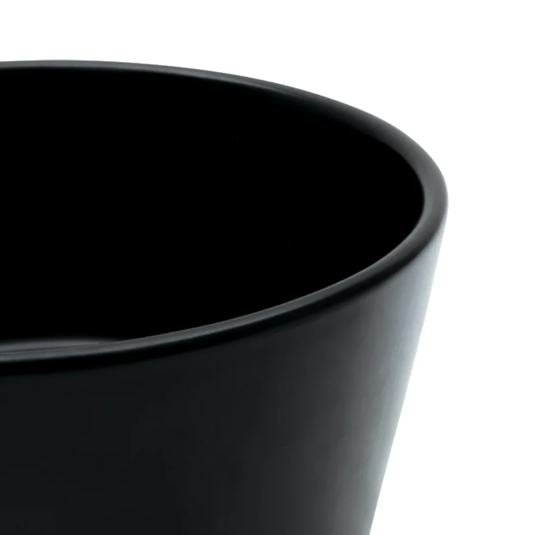 Vajilla SIGRID para 6 Personas - Cerámica Negra Mate 24 piezas - Image 4